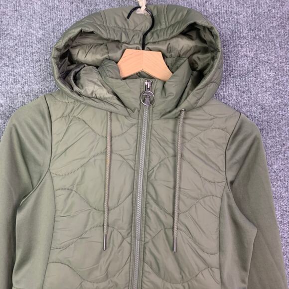 Barbour Women's Barbour Willowherb‎ Quilted Sweat Jacket SZ 4 - Picture 3 of 9